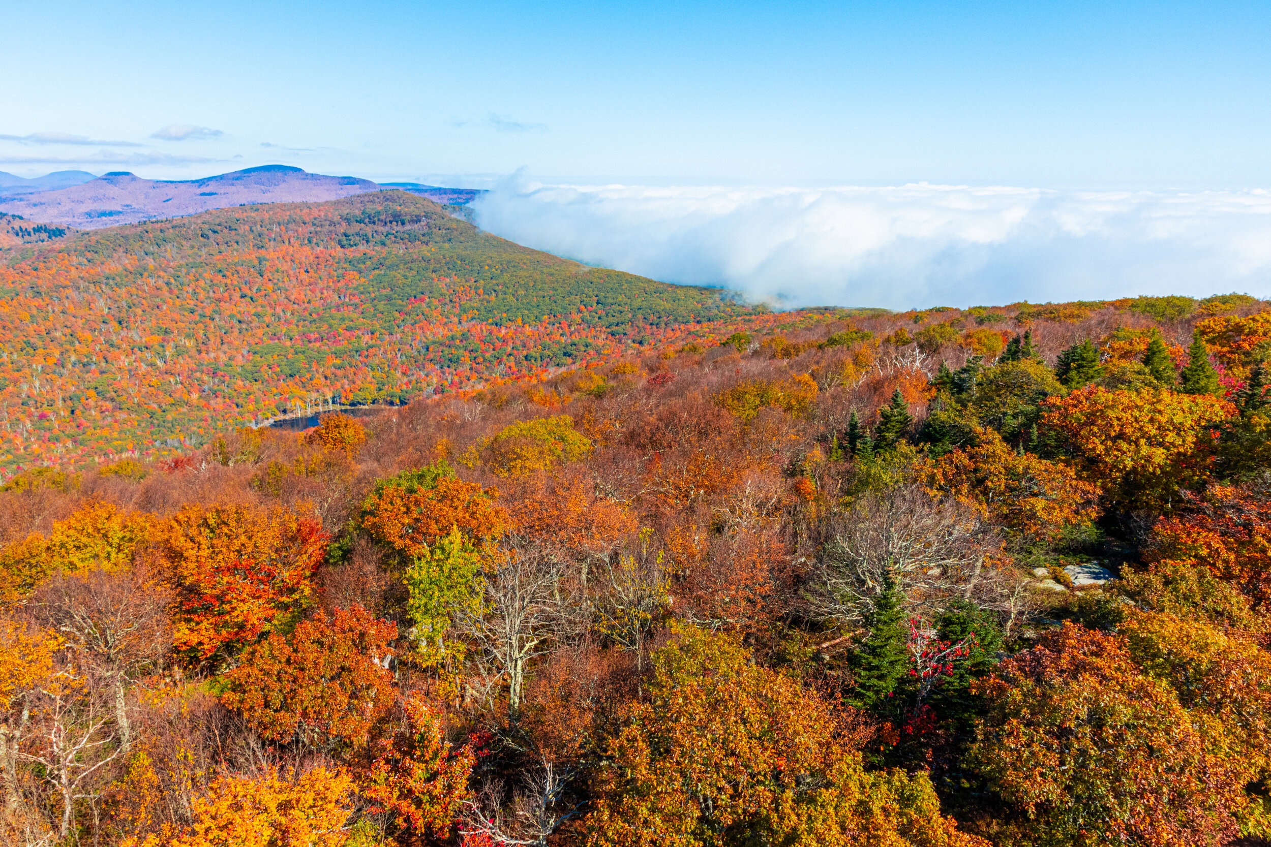Overlook Mountain Clouds